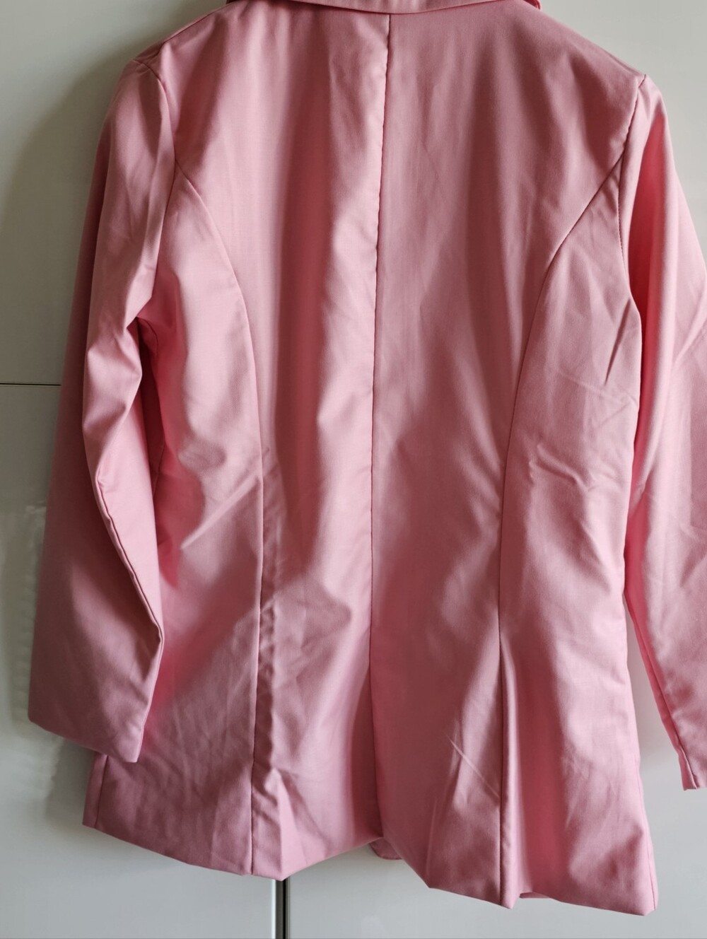 Pink Lightweight Open Front Blazer - Picture 9 of 9